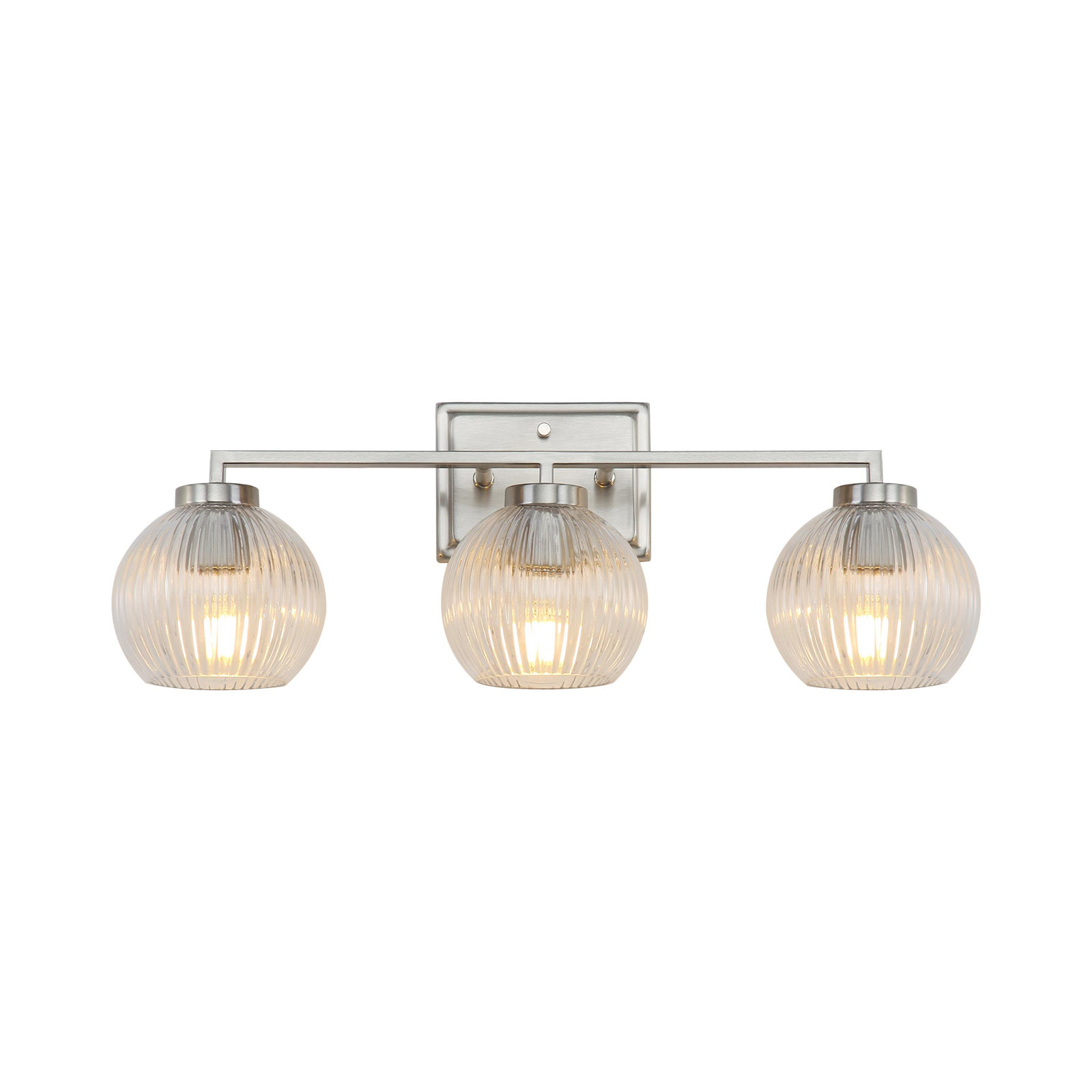 Deana 3-Light Vanity Light, Pewter