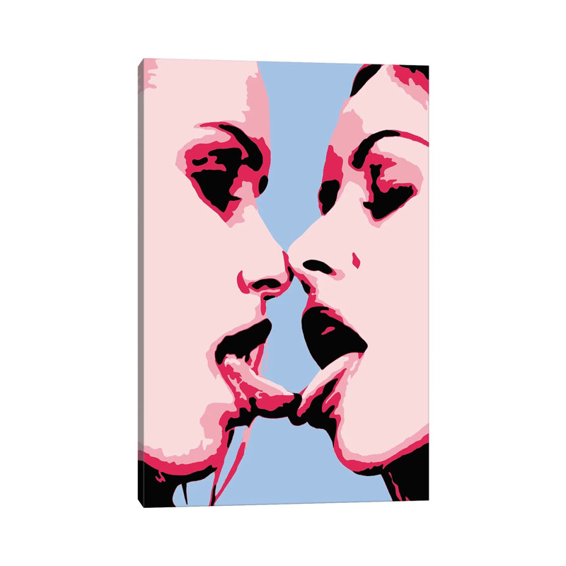 French by Steez - No Frame Gallery-Wrapped Canvas Giclée on Canvas, 30.48cm H x 20.32cm W