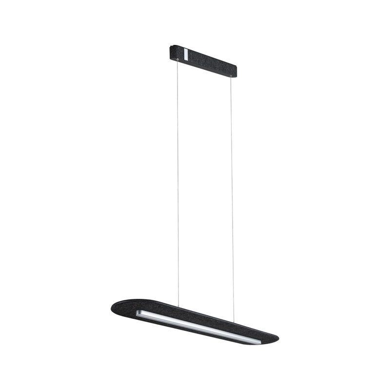 1 - Light Black LED Pendant