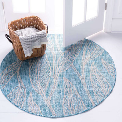 Outdoor Kona Area Rug Sea Color
