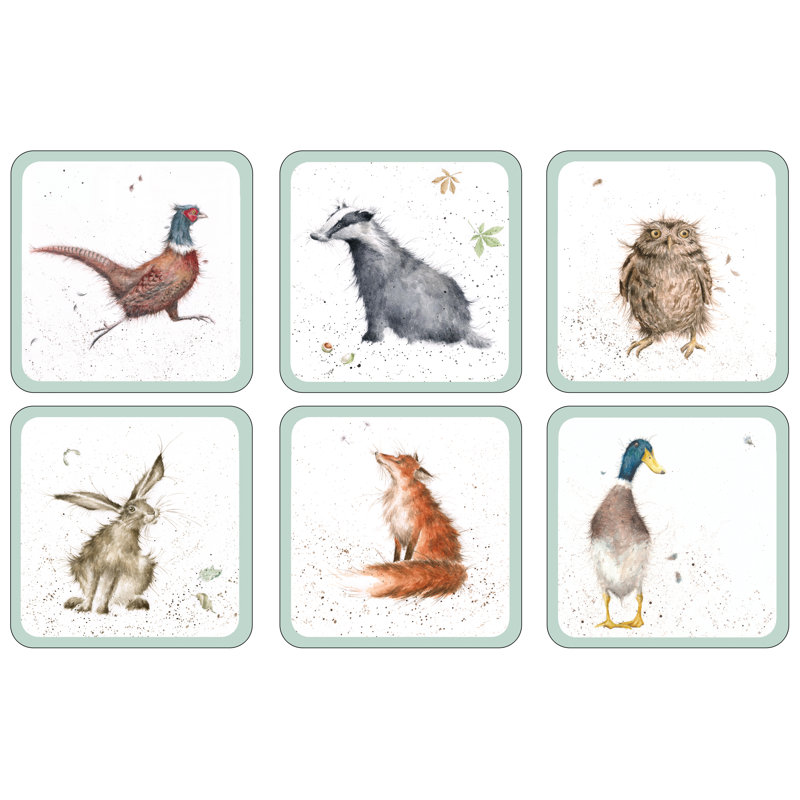 Classic Wrendale Designs  - Coaster Set