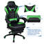 Fauteuil inclinable et pivotant ergonomique en cuir synthétique RAYS-41302461