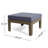 Wood Outdoor Sectional - L Shape With Cushions Furniture Relaxing