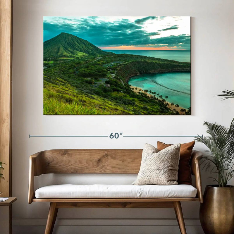 Gillard Hanauma Bay, H 34 po x l 51 po