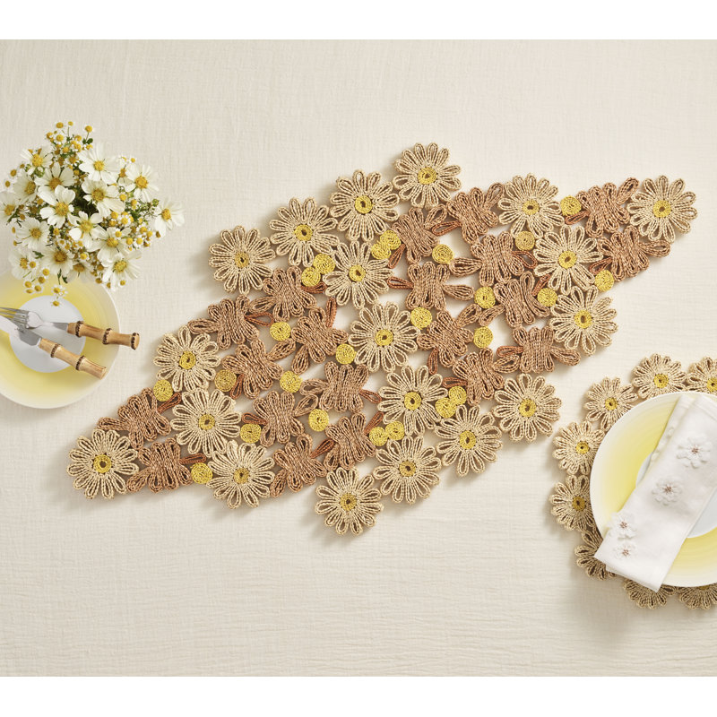 Daisy Runner, Natural/Ivory