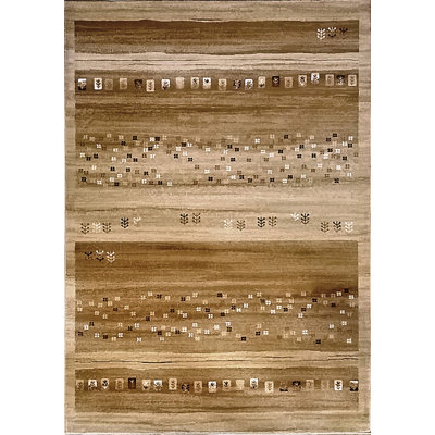 Tapis brun Latisha Southwestern