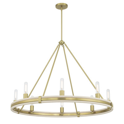 Prestwick 39" Wide 6-Light Chandelier