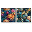 Wareham - Ensemble de 2 collages carrés floraux et botaniques-101859143-101859142