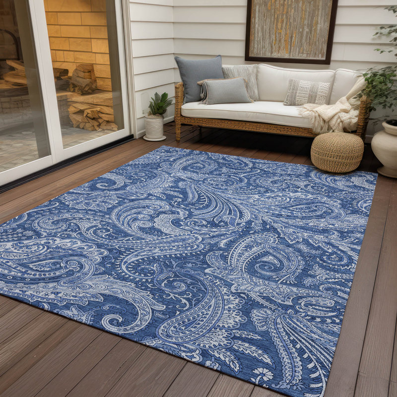 Tapis intérieur / extérieur Fareham avec envers antidérapant, Rectangle 10 pi x 14 pi