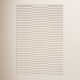 Ilona Striped Hand Loomed Cotton Area Rug in Ivory/Light Gray