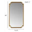 Miroir mural en bois
