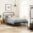 August Grove® Metal Bed Frame With Headboard-583643489-555042018