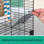 63cm Iron Table Top Bird Cage
