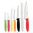 Tramontina 7 Pc Knife Set - Assorted Colours - Plenus