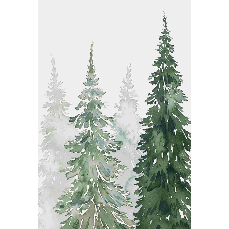 " Winter Washed Coppice I " by Grace Popp, 30" H x 20" W x 1.25" D