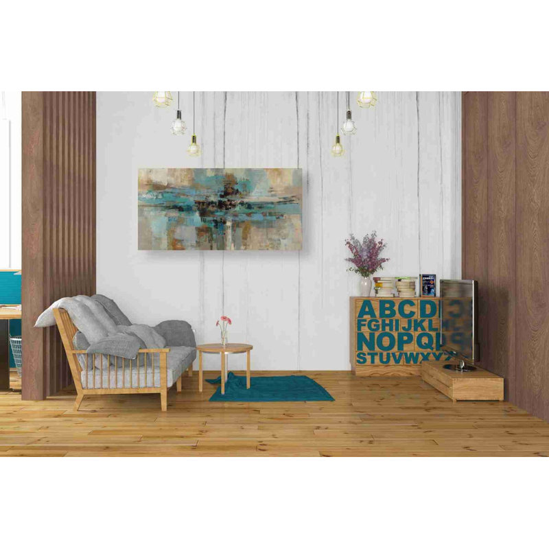 «Morning Fjord» par Silvia Vassileva, art mural sur toile, H 20 po x l 40 po