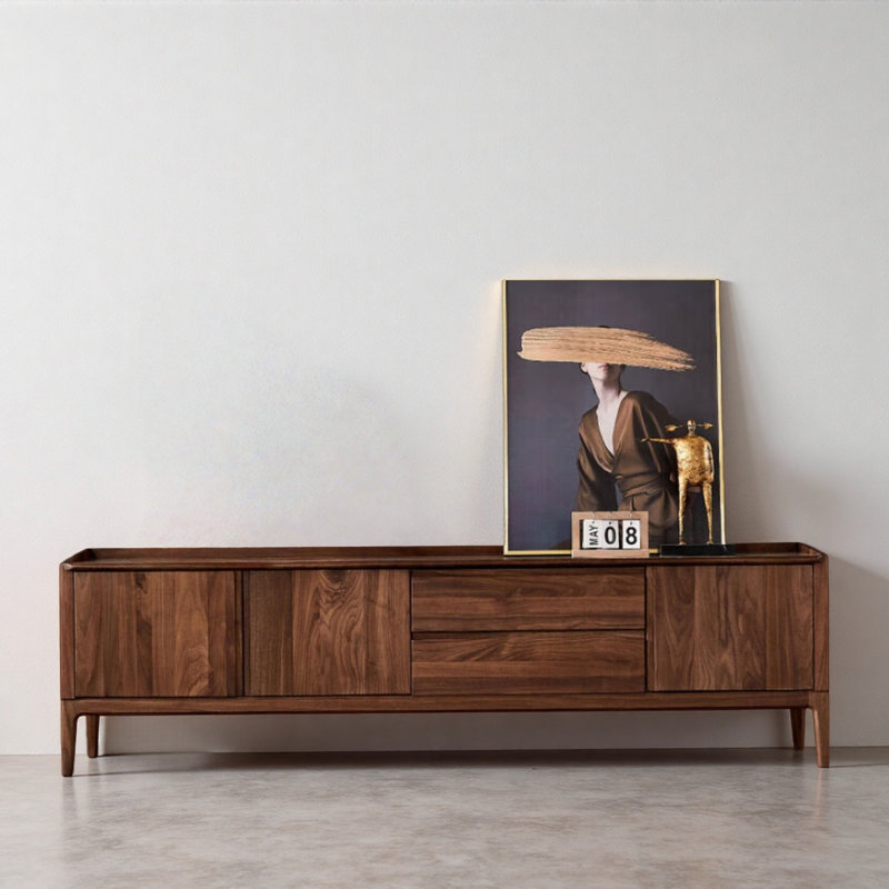 Minimalist Creative TV Stand, 22.83"H x 78.74"L x 17.72"W