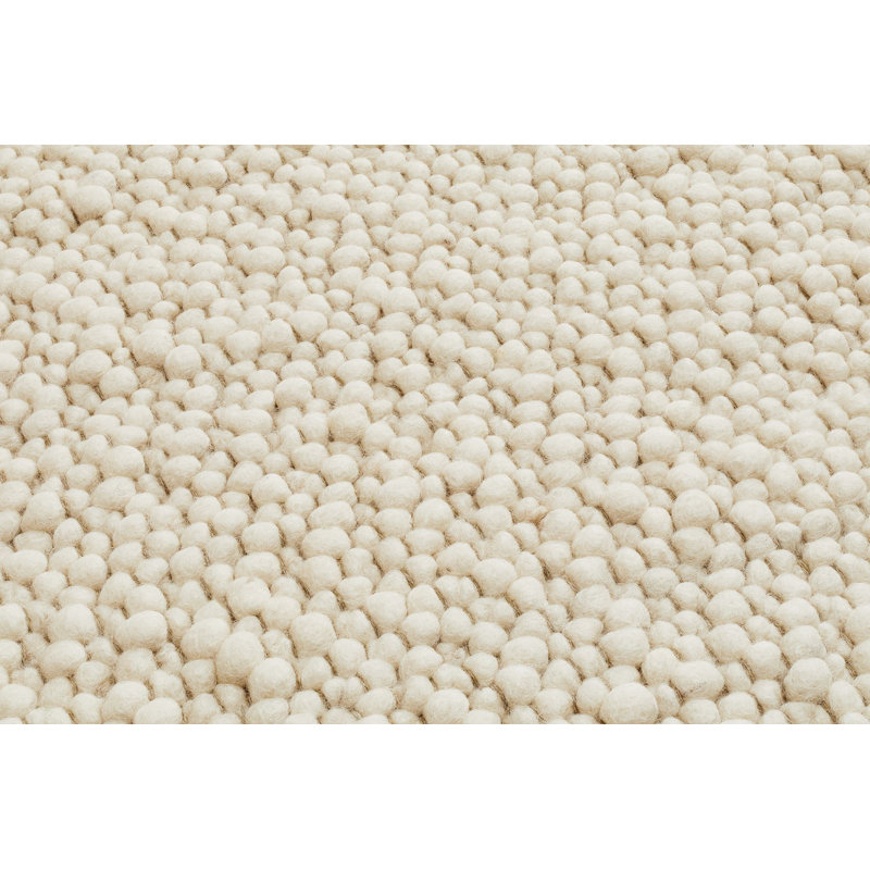Areena Solid Colour Hand Woven Flatweave Area Rug, Rectangular 90 x 160cm