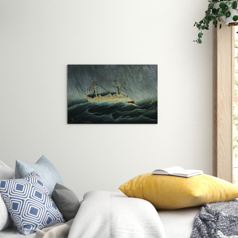 Henri Rousseau - Wrapped Canvas Painting, 35cm H x 50cm W