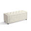 Banc de rangement rembourré capitonné Velet-1818524026