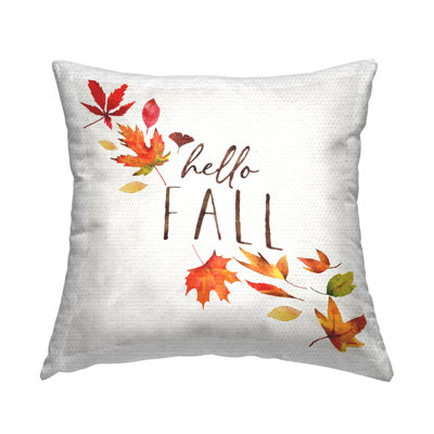 Floral Outdoor Throw Pillow