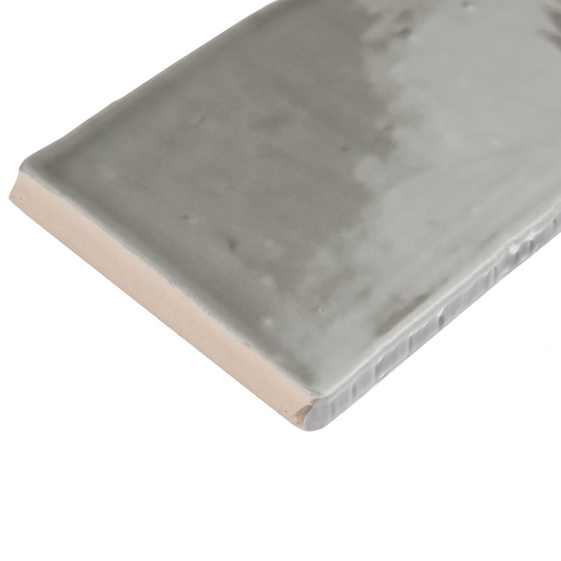 Chester Series 3" x 6" Ceramic Subway Tile in Grey