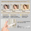 Coiffeuse de maquillage avec miroir lumineux