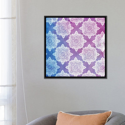 Ombre Medallions par 5by5collective - Impression sur toile tendue sur châssis