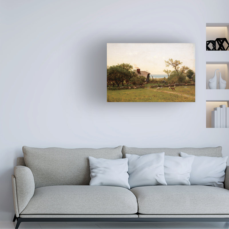 Marcus Jules Field - Master Canvas Art, 22" H x 32" W