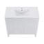 Meuble-lavabo blanc Cascade