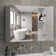 Bobby-James 27.6'' W 23.6'' H Framed Medicine Cabinet with Mirror and 6 Adjustable Shelves