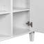 Base de meuble-lavabo simple en blanc seulement