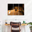 «Whiskey Glass On Barrel» sur toile-98978728