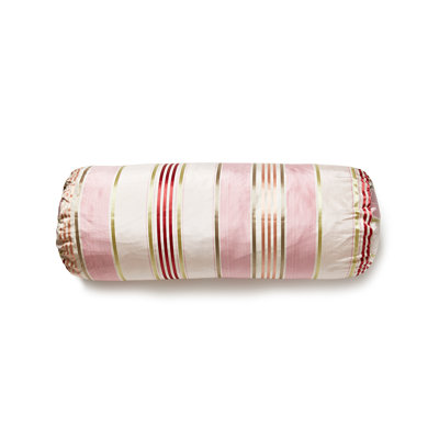 Charlotte Silk Bolster Pillow Cover & Insert