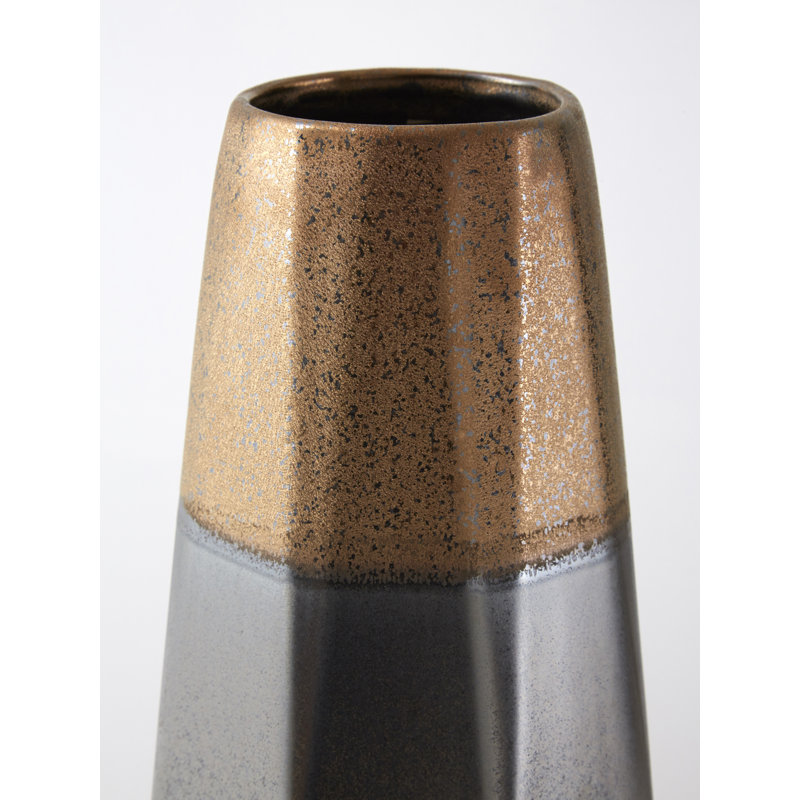 Cabragh Ceramic Table Vase, 44cm H x 18cm W x 18cm D