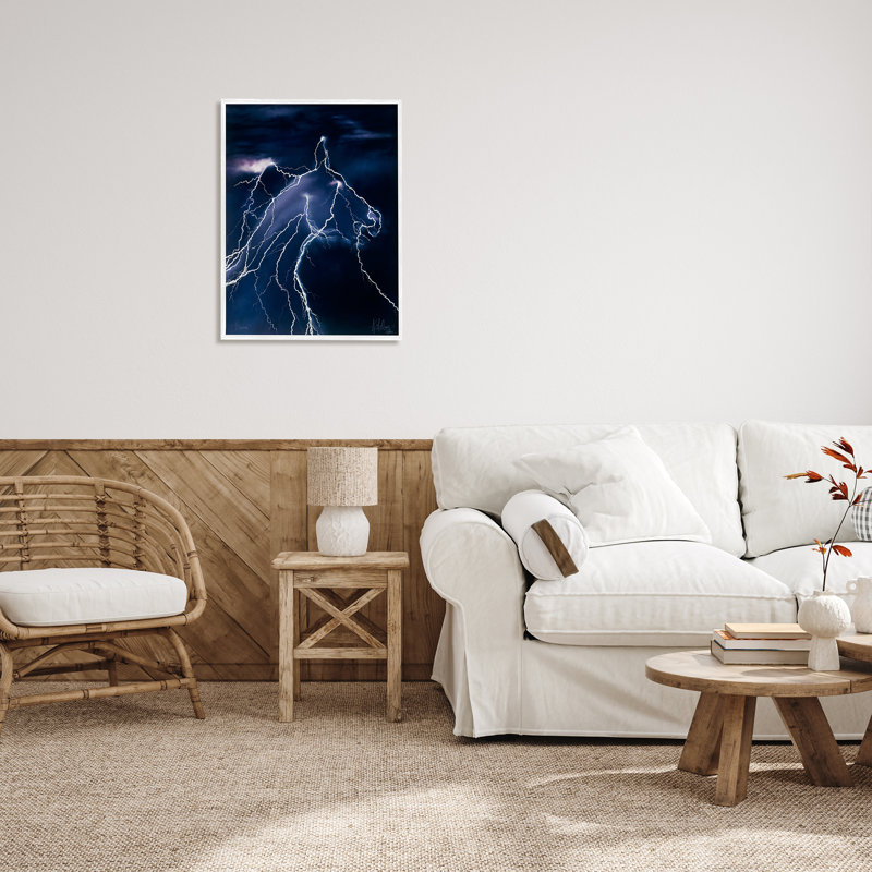Art mural Stupell Industries, H 30 po x l 24 po x P 1,5 po, Giclée encadrée blanc bord de mer