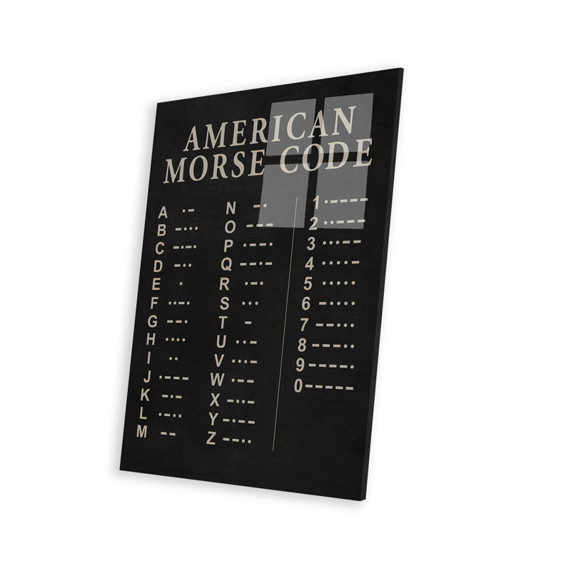 " Morse Code " Painting