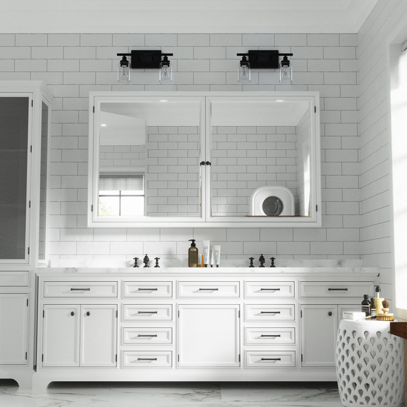 Venango 2 - Light Vanity Light, Black