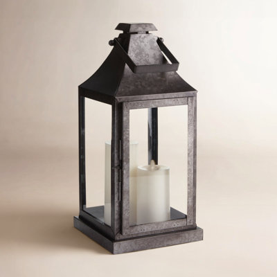 Sahni Stainless Steel Floor Lantern