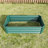 Rectangle 421Ft Metal Raised Planter For Plants, Flowers, Easy Assembly, - Rust Garden Bed Vegetables, Long Lasting,