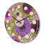 Horloge murale fantaisie en bois-63891464