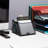 Mind Reader Utensil Holder, Silverware Organizer, Caddy, Kitchen, Metal, 7"L x 7"W x 5"H, 2-Pack