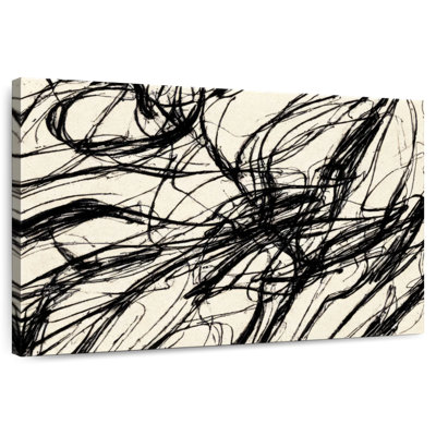 Avery Abstract Black Threads