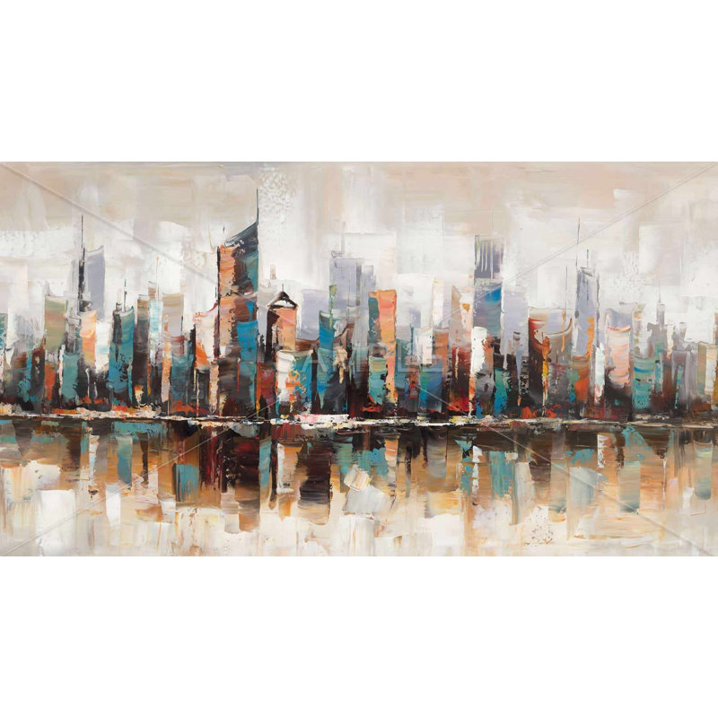 Abstract Buildings with Textures - Cities Shapes Gaming Mat