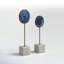 Ensemble de 2 sculptures Eastwood Sabriel Agate-1720693506