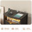 19.7"W 2 Drawer Nightstand With Light-1431849178