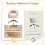 Chaise de bureau pivotante 25,1 pouces-1075718559