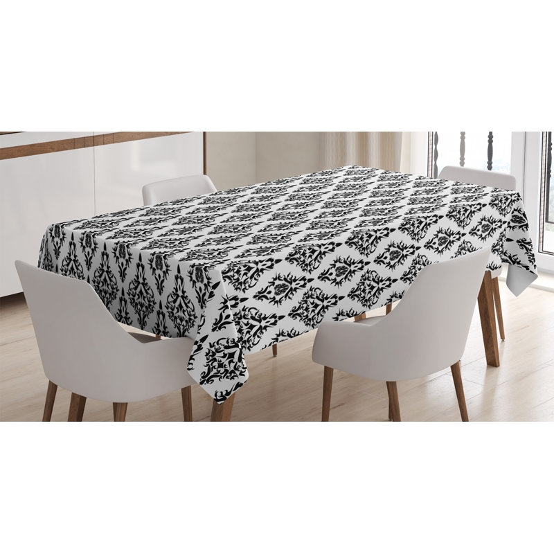 Damask Tablecloth, 90" L x 60" W