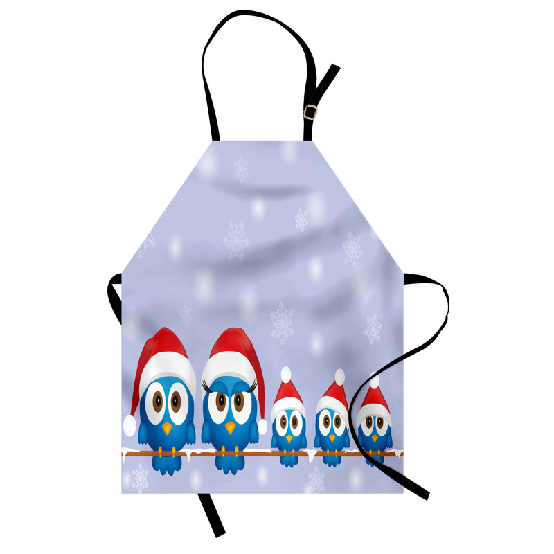 No Pattern Bib Apron