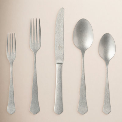 Costa Nova Prado Stainless Steel Flatware Set